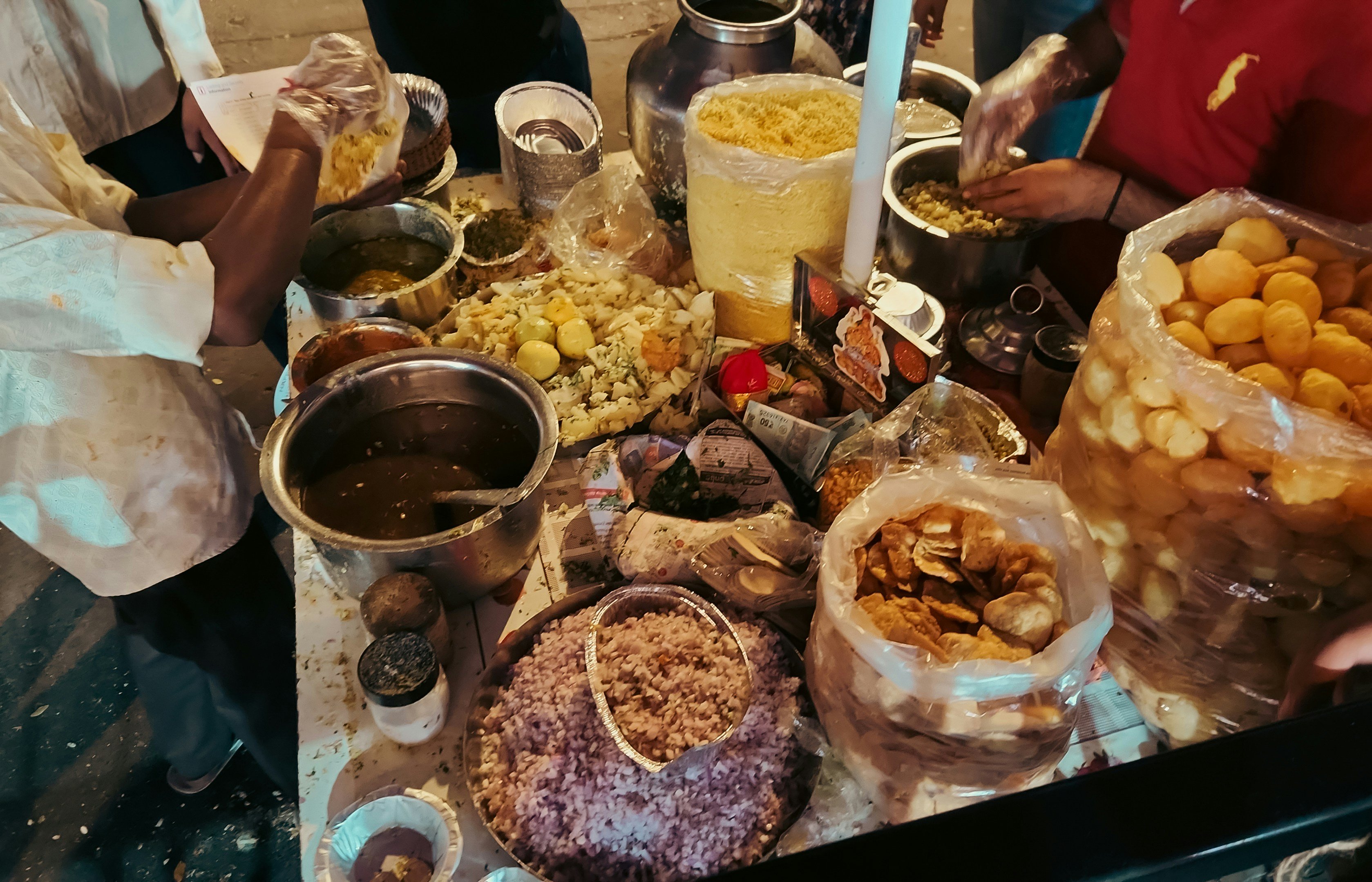 Street food vendor, North India